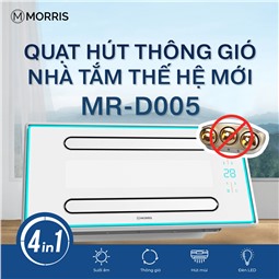 Quạt Hút Mùi Thông Gió Nhà Tắm Morris MR-D005